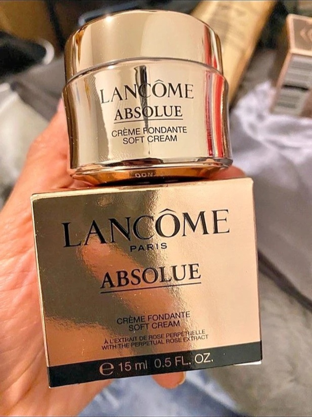 Lancôme Absolue Soft Cream Soft Face 0.5 oz Moisturizer NWT